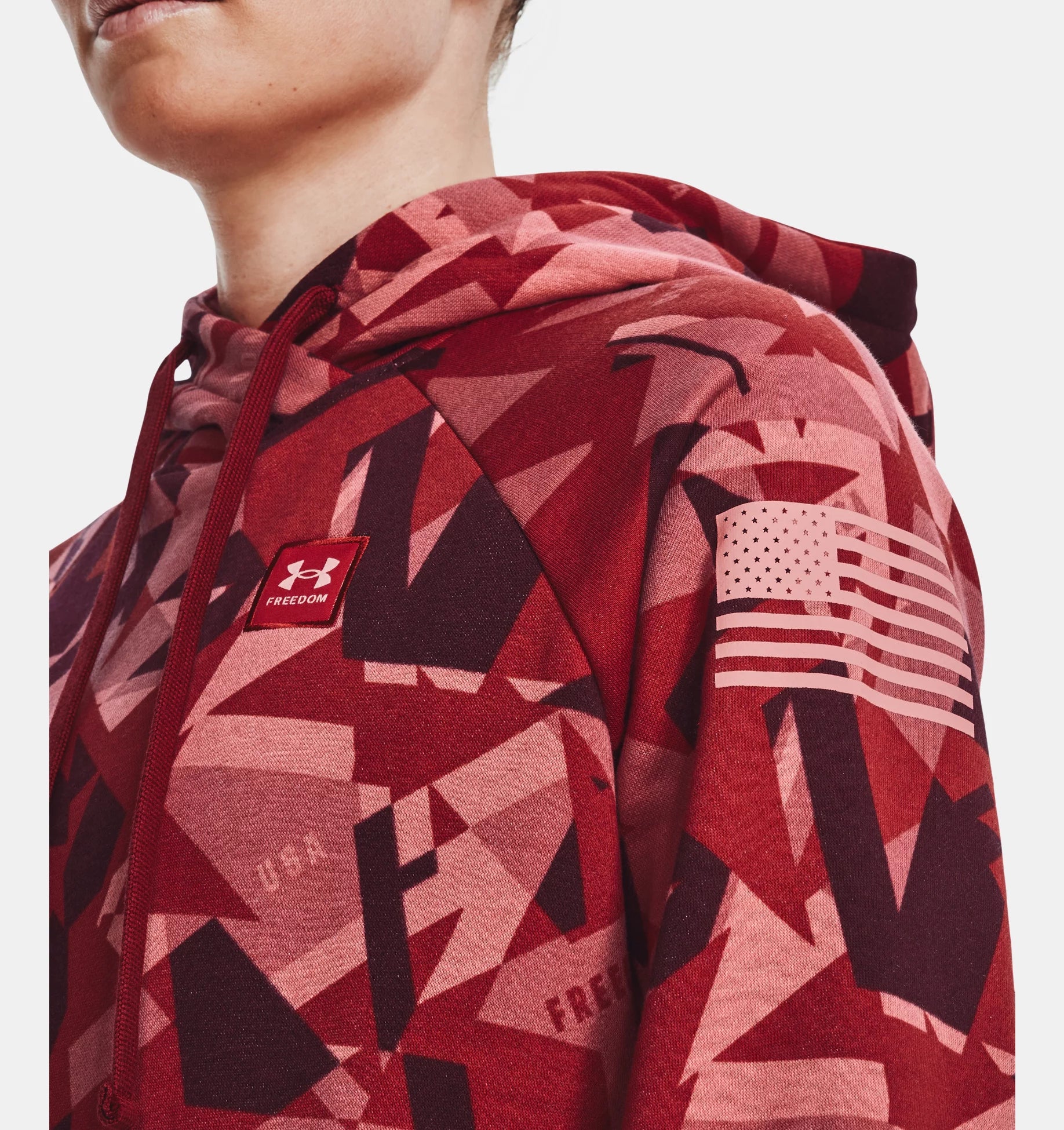 Under Armour Women's UA Freedom Rival Fleece Amp Hoodie 1373619 - Newest Arrivals