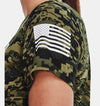 Under Armour Women's UA Freedom Tech™ Camo Short Sleeve 1373883 - Newest Arrivals