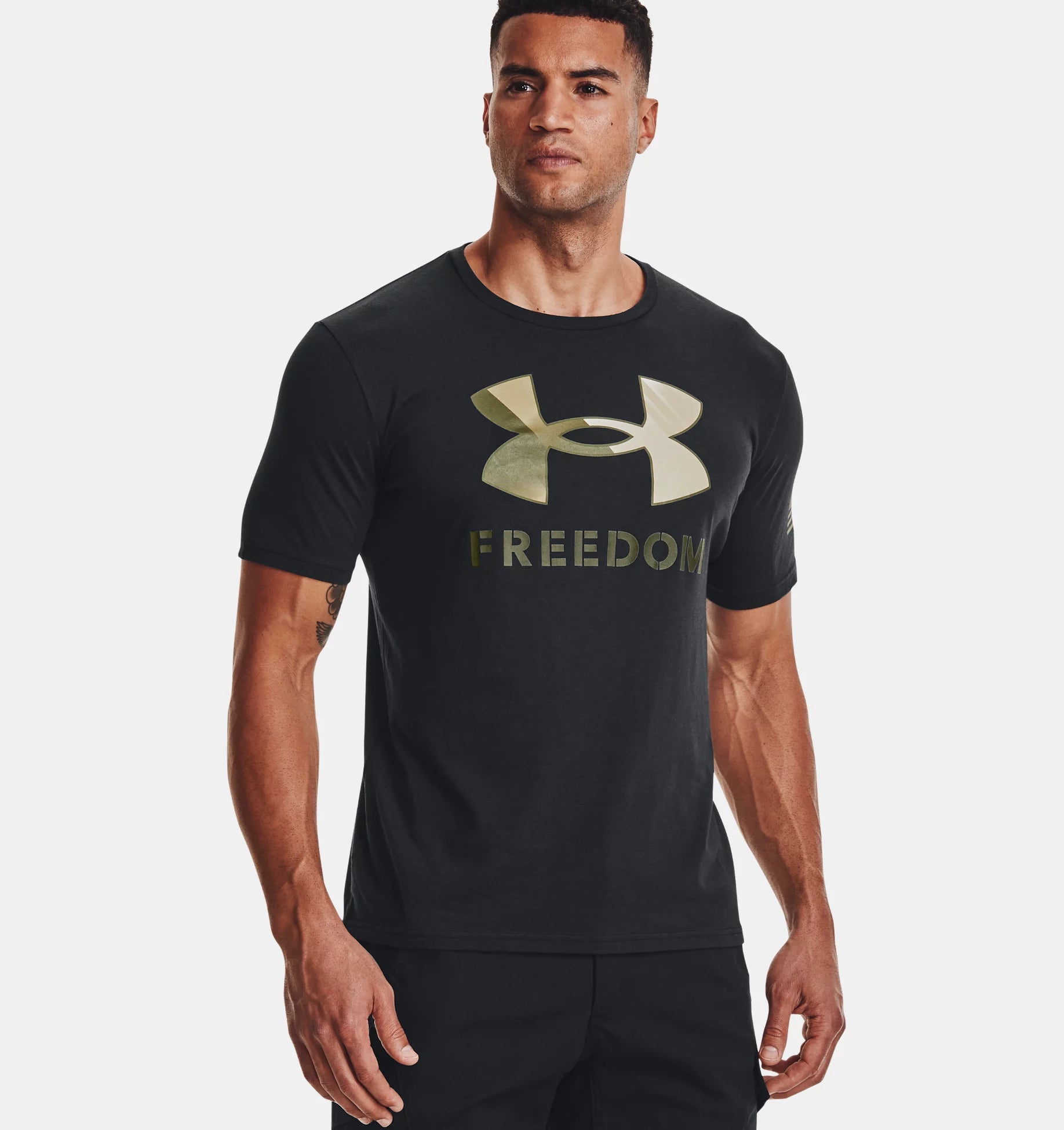 Under Armour Men's UA Freedom Amp T-Shirt 1373894 - Newest Arrivals