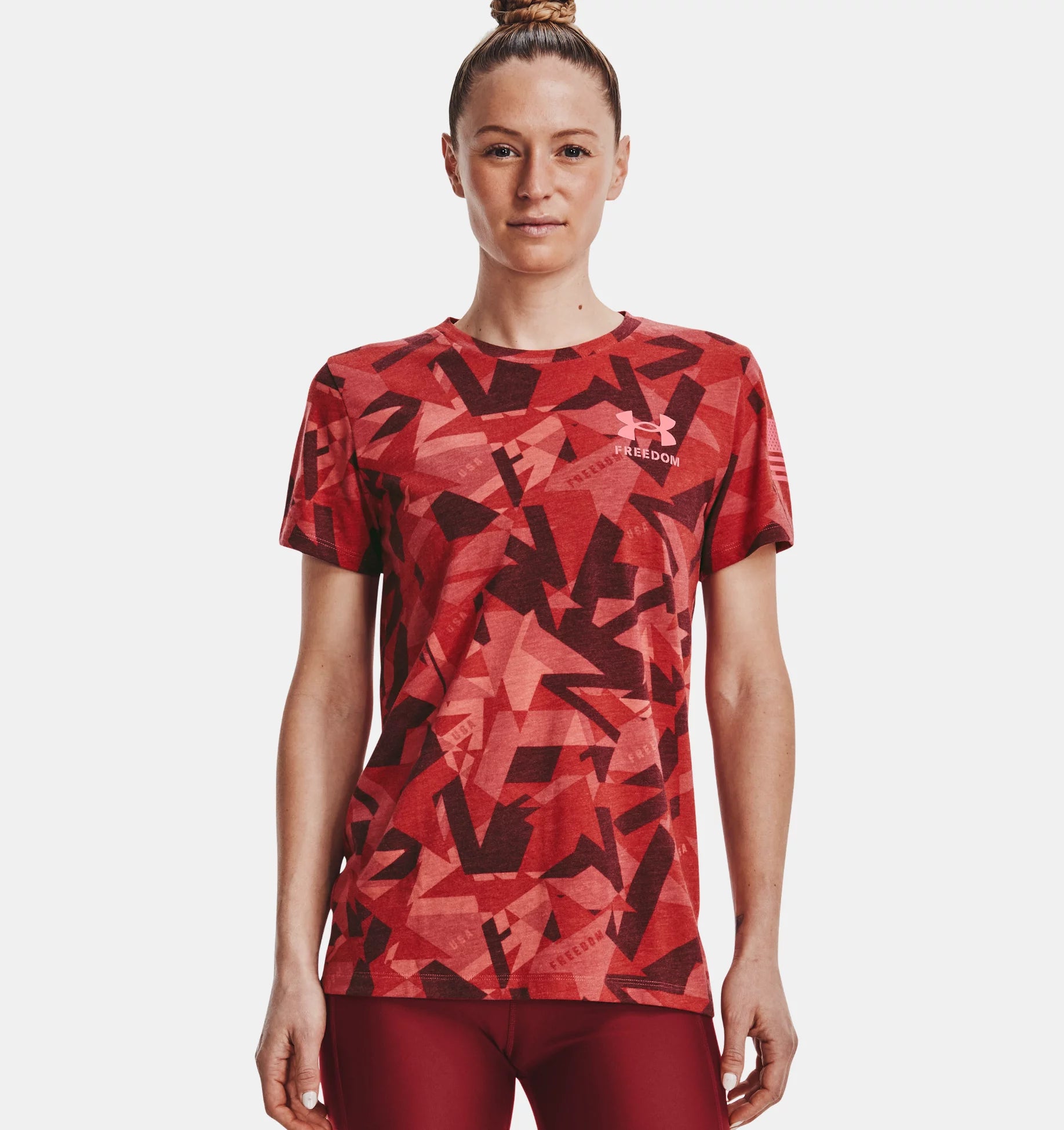Under Armour Women's UA Freedom Amp T-Shirt 1373896 - Newest Arrivals