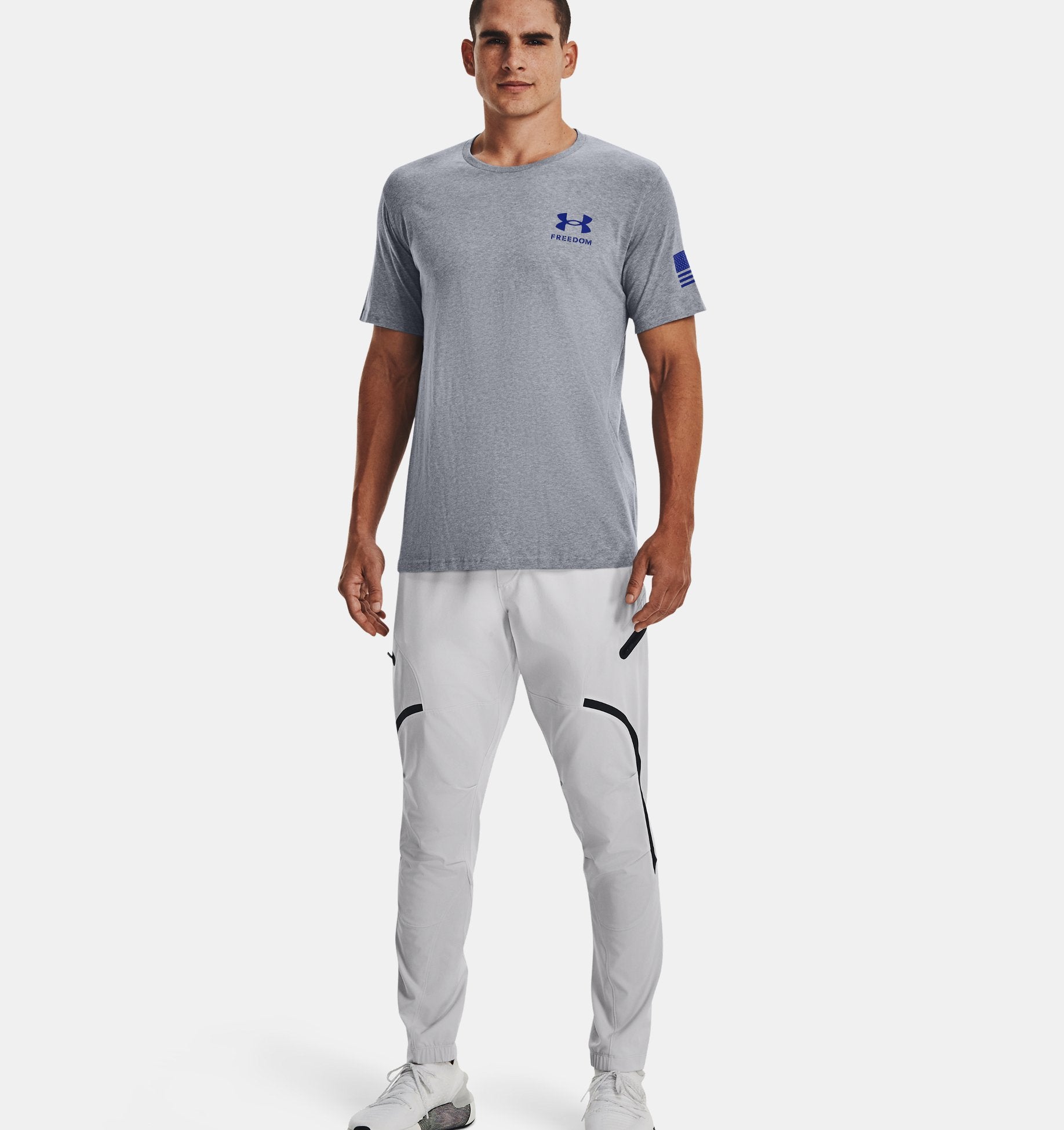 Under Armour UA Freedom Flag Gradient T-Shirt 1377056 - Newest Arrivals