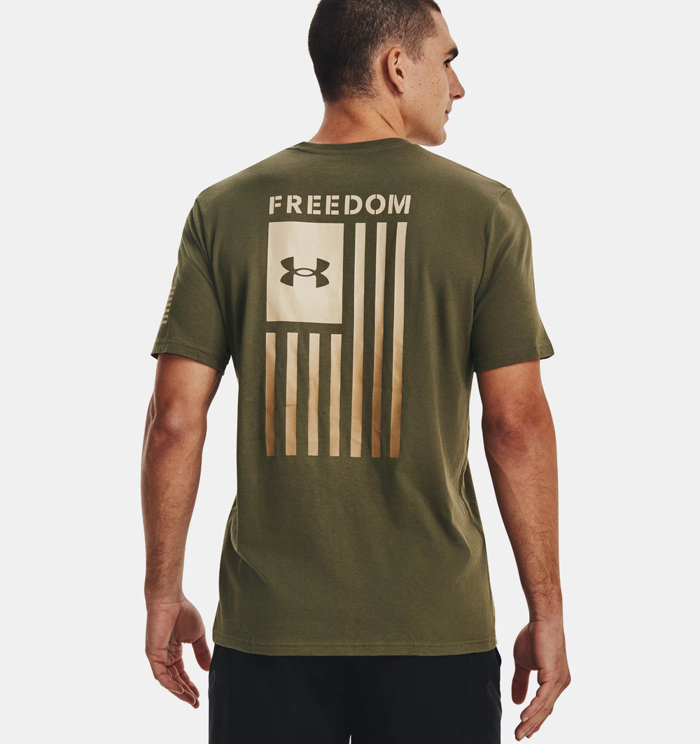 Under Armour UA Freedom Flag Gradient T-Shirt 1377056 - Newest Arrivals