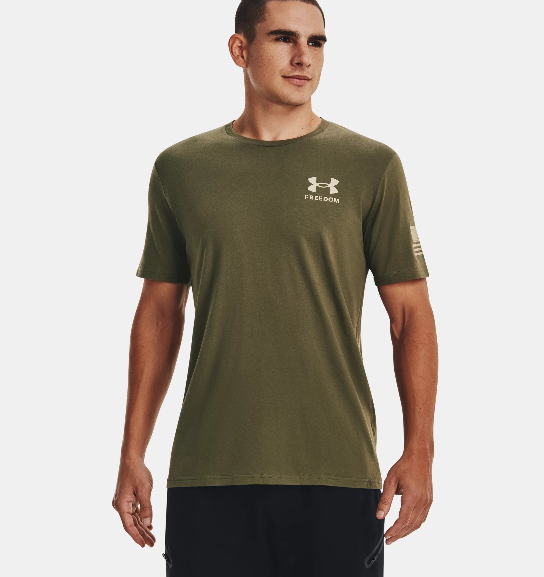 Under Armour UA Freedom Flag Gradient T-Shirt 1377056 - Newest Arrivals
