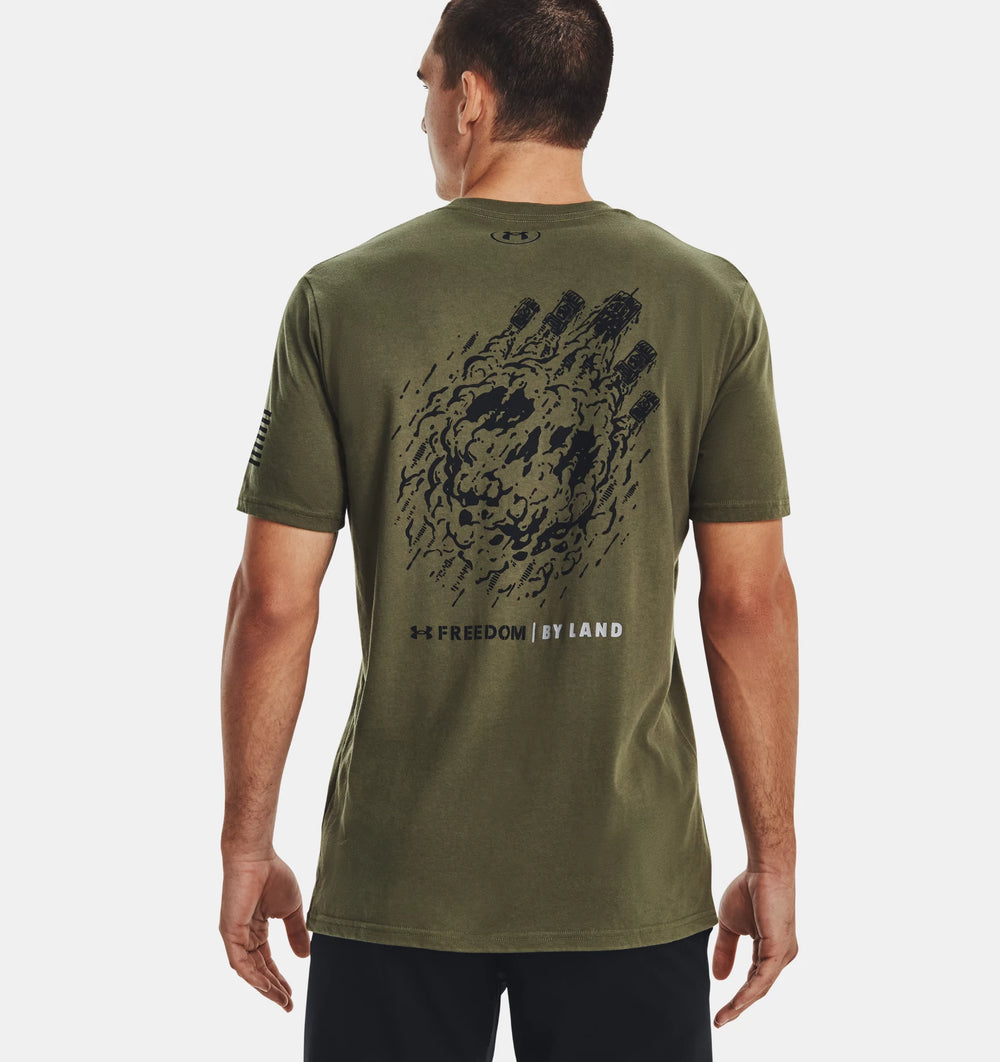 Under Armour UA Freedom By Land T-Shirt 1377071 - Newest Arrivals