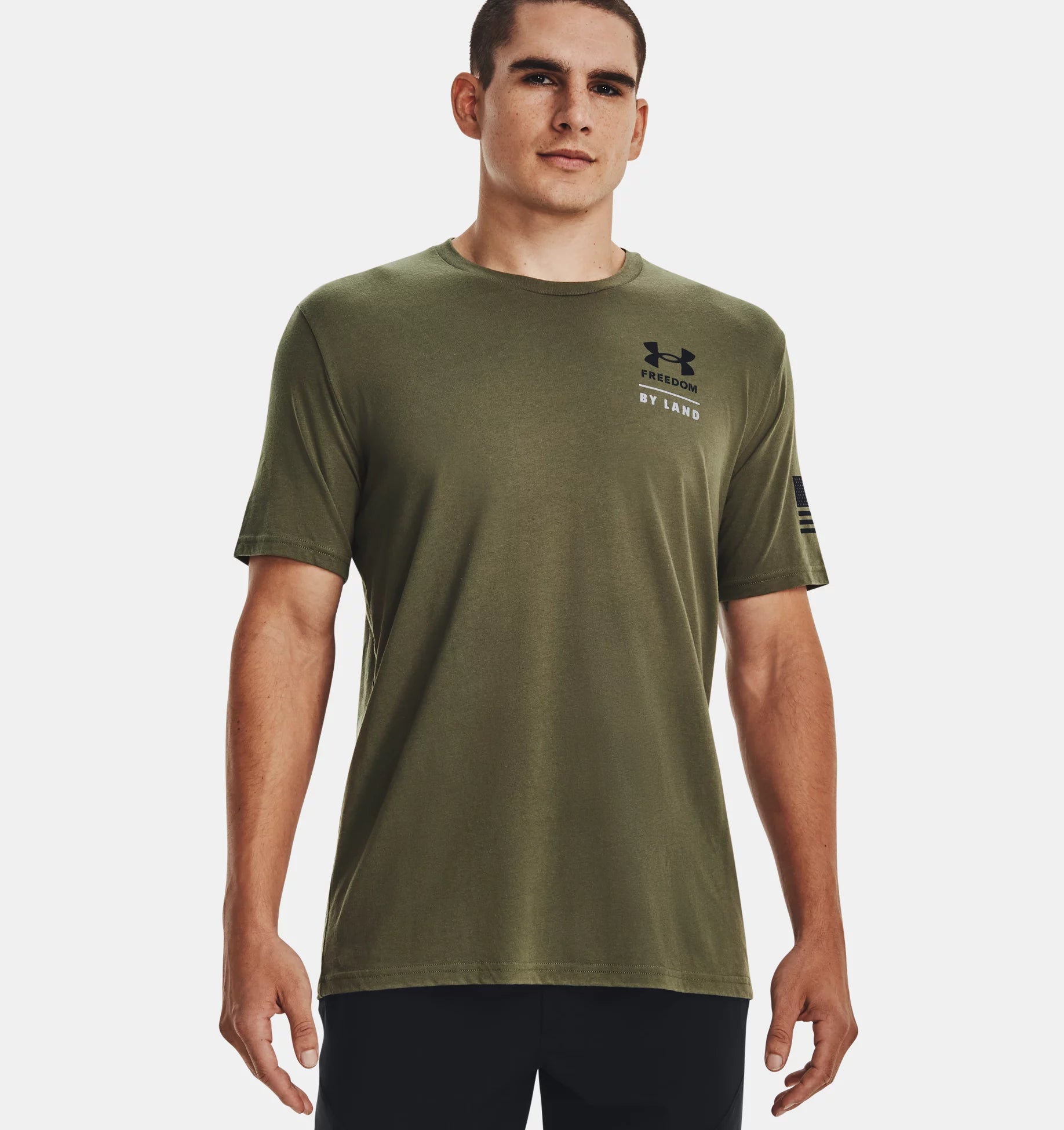 Under Armour UA Freedom By Land T-Shirt 1377071 - Newest Arrivals