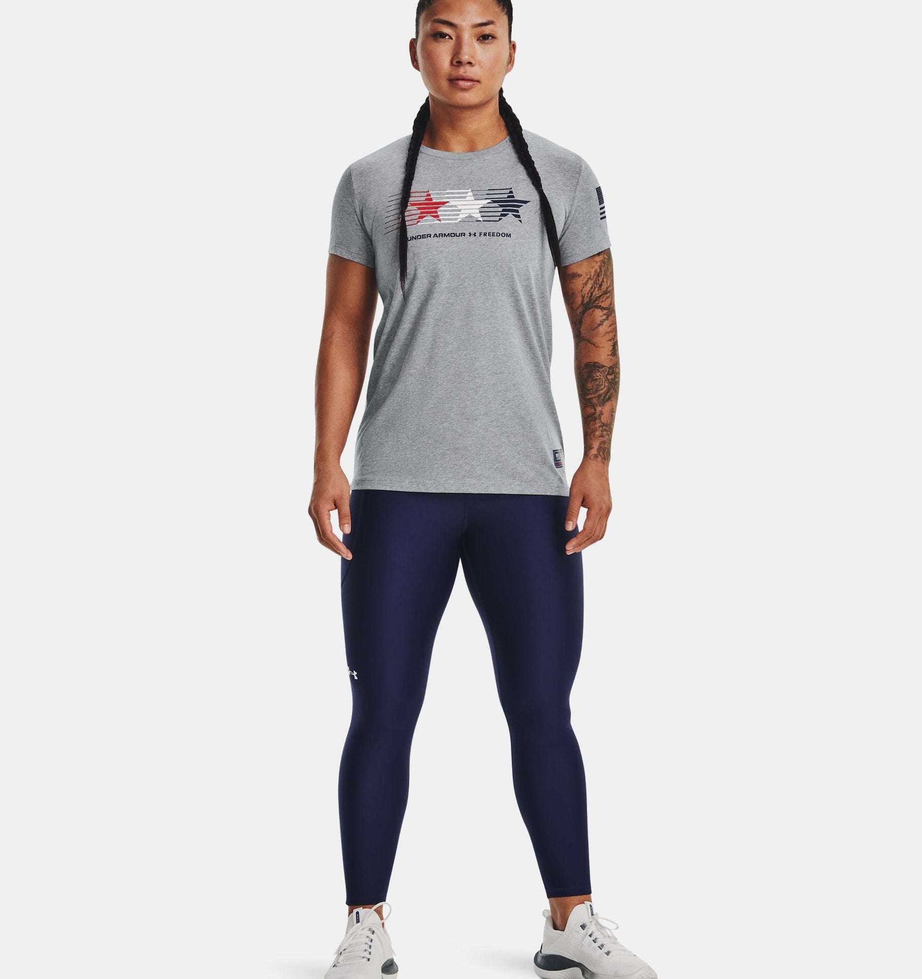 Under Armour Women's UA Freedom Star T-Shirt 1377093 - Newest Arrivals