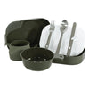 Voodoo Tactical Camper's Mess Kit - Cutlery, Nylon Cutting Board, Folding Drink Cup - Survival &amp; Outdoors