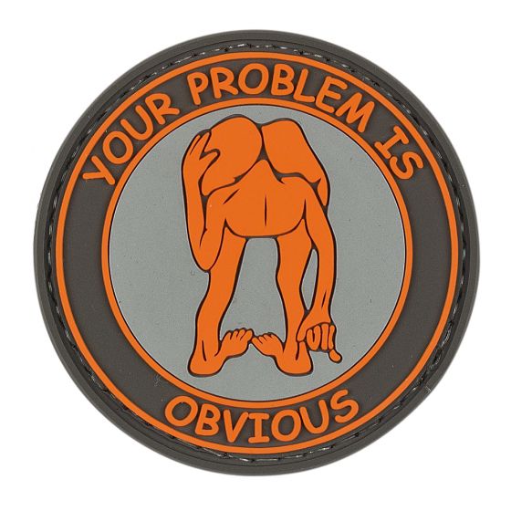 Voodoo Tactical Your Problem Patch 07-0900 - Morale Patches