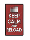 Voodoo Tactical Rubber Patch - Keep Calm And Reload 07-0979 - Miscellaneous Emblems