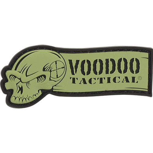 Voodoo Tactical Ribbon Logo Patch 07-0982 - Miscellaneous Emblems