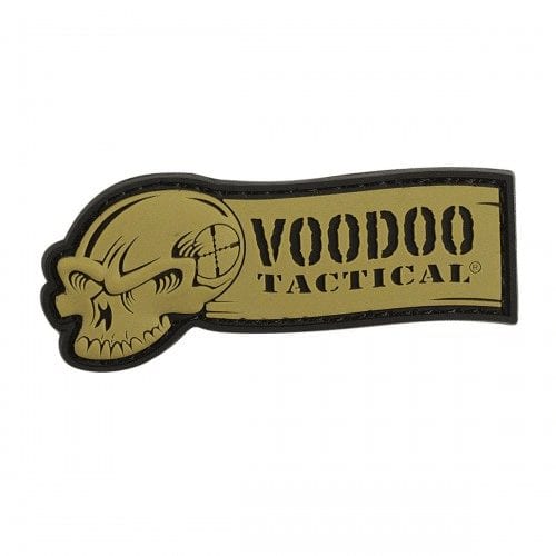 Voodoo Tactical Ribbon Logo Patch 07-0982 - Miscellaneous Emblems