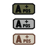 Voodoo Tactical Blood Type A+ Patch 07-0991 - Miscellaneous Emblems