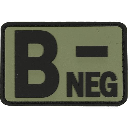 Voodoo Tactical Blood Type B- Patch 07-0994 - Miscellaneous Emblems