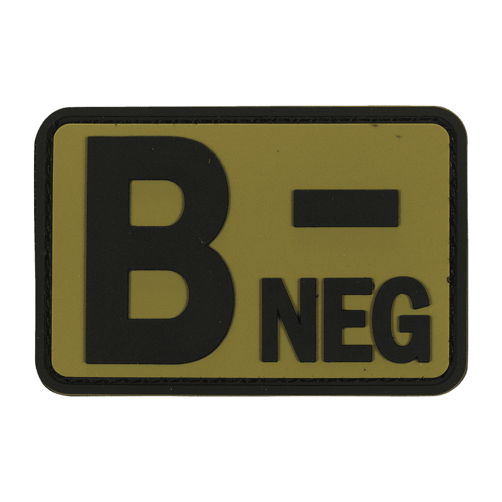Voodoo Tactical Blood Type B- Patch 07-0994 - Miscellaneous Emblems