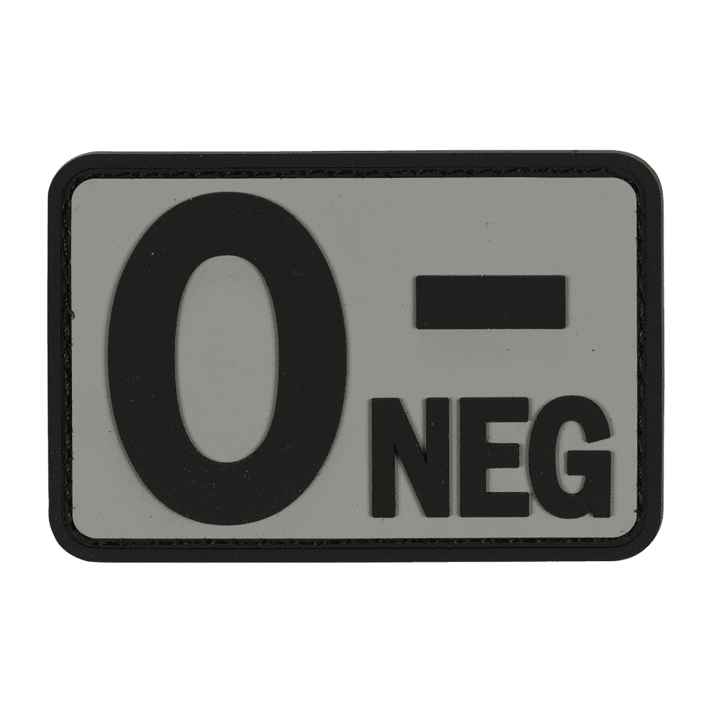 Voodoo Tactical Blood Type O- Patch 07-0996 - Miscellaneous Emblems
