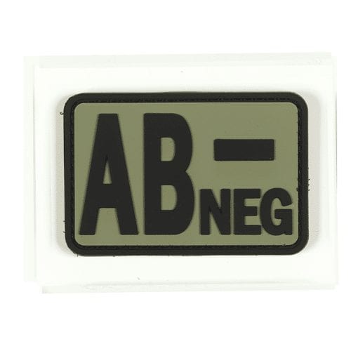 Voodoo Tactical Blood Type AB- Patch 07-0998 - Miscellaneous Emblems