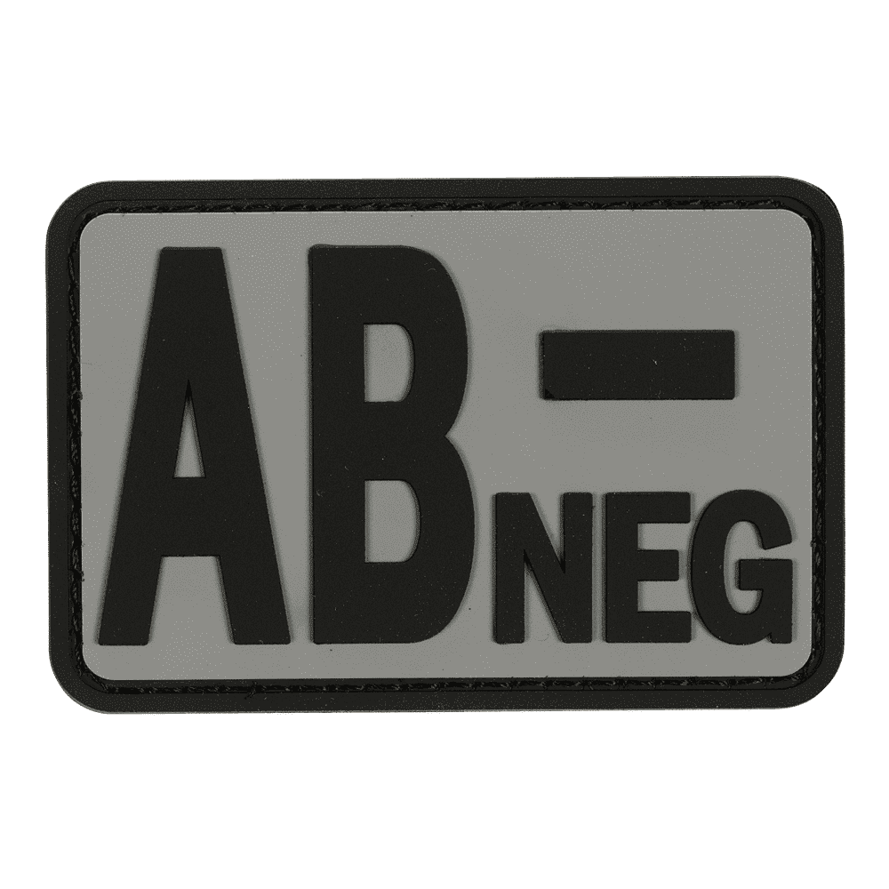 Voodoo Tactical Blood Type AB- Patch 07-0998 - Miscellaneous Emblems