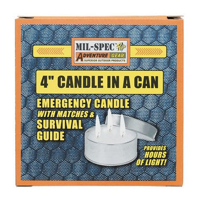 Voodoo Tactical Candle In A Can - Survival &amp; Outdoors