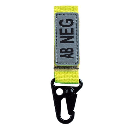 Voodoo Tactical Embroidered Blood Type Tags (AB-) 20-9729 - Tactical &amp; Duty Gear