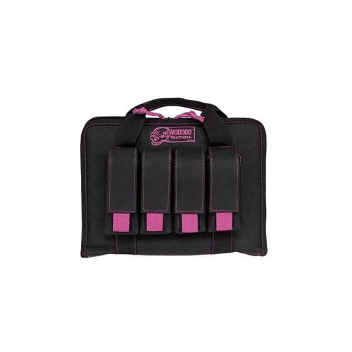 Voodoo Tactical Pistol Case with Magazine Pouches 25-0017 - Range Bags and Gun Cases