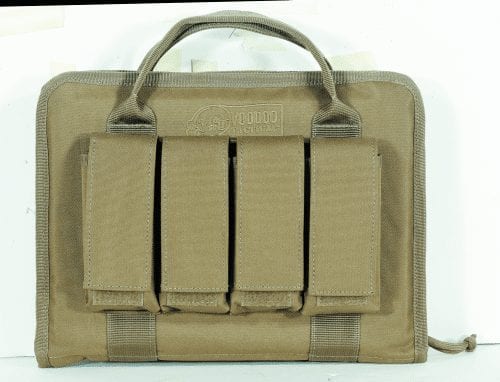 Voodoo Tactical Pistol Case with Magazine Pouches 25-0017 - Range Bags and Gun Cases