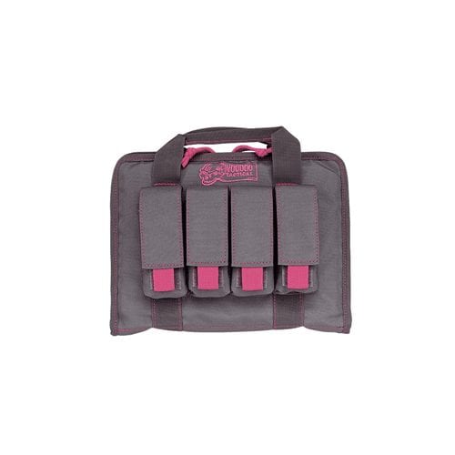 Voodoo Tactical Pistol Case with Magazine Pouches 25-0017 - Range Bags and Gun Cases