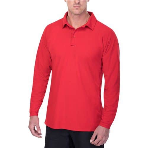 Vertx Coldblack Men's Long Sleeve Polo