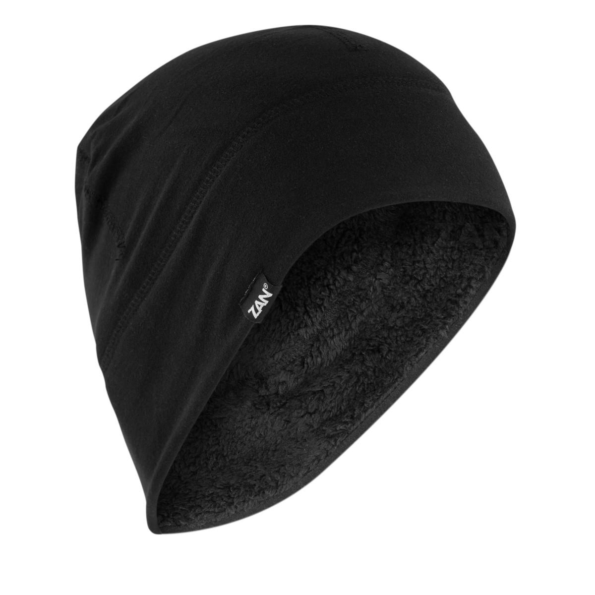 Zan Headgear Helmet Liner/Beanie SportFlex® Series Fleece Lined Black WHLH114 - Beanies