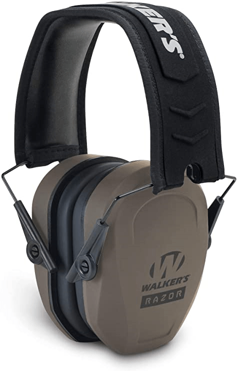 Walkers Razor Slim Passive Muff - Flat Dark Earth GWP-RSMPAS-FDE - Shooting Accessories