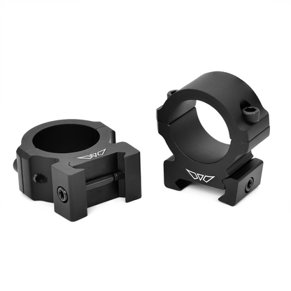 Warne Scope Mounts Vapor Horizontal 30mm, Low Matte Rings V613M - Shooting Accessories