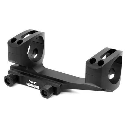 Warne Scope Mounts Gen 2, Extended Skeletonized 34mm MSR Mount, Black XSKEL34TW - Shooting Accessories