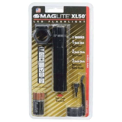 Maglite XL50 LED 3 AAA-Cell Flashlight - Tactical & Duty Gear