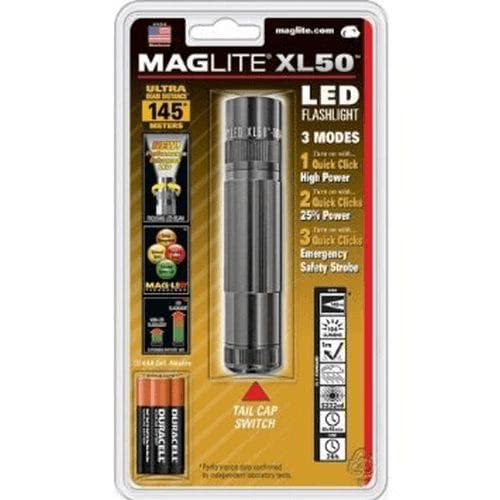 Maglite XL50 LED 3 AAA-Cell Flashlight - Tactical & Duty Gear