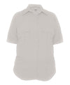 Elbeco Women's TexTrop2 Short Sleeve Shirt with Zipper - White, 26