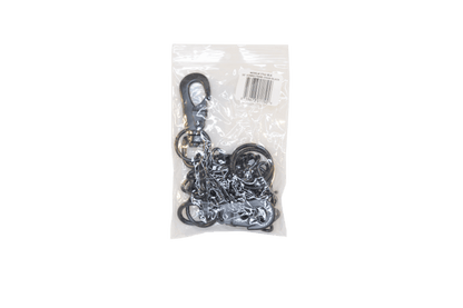 Zak Tool Corrections Key Ring Chain - Length: 30 - Color: Nickel. Lifetime Guarantee. ZT62-BLK - Tactical &amp; Duty Gear