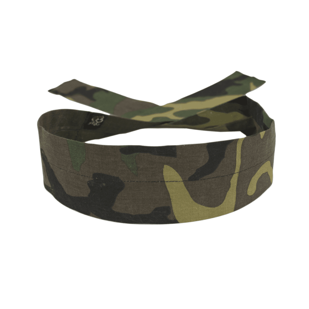 Zan Headgear Cooldanna - Woodland Camo, Cotton