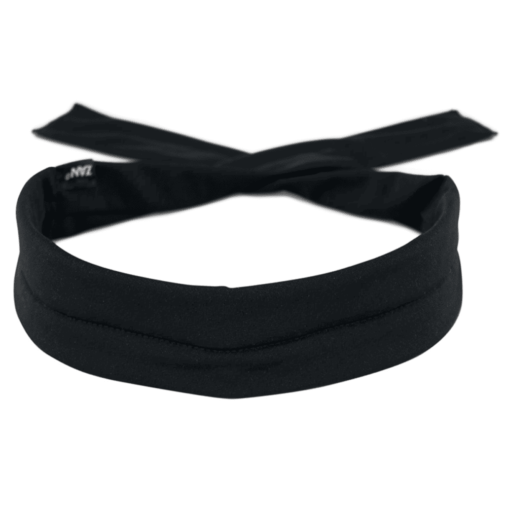 Zan Headgear Cooldanna - Black, Polyester