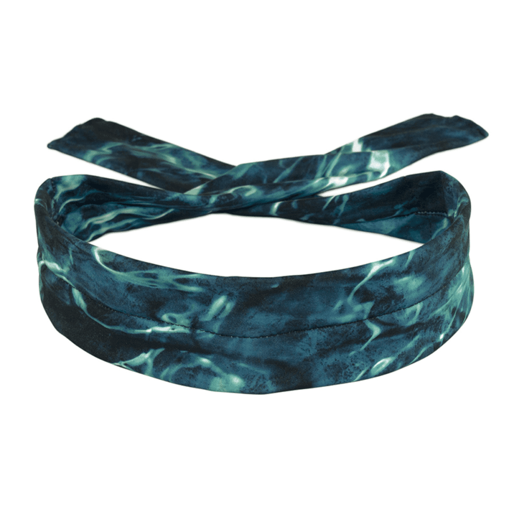 Zan Headgear Cooldanna - Mossy Oak Elements Agua Seawater, Polyester