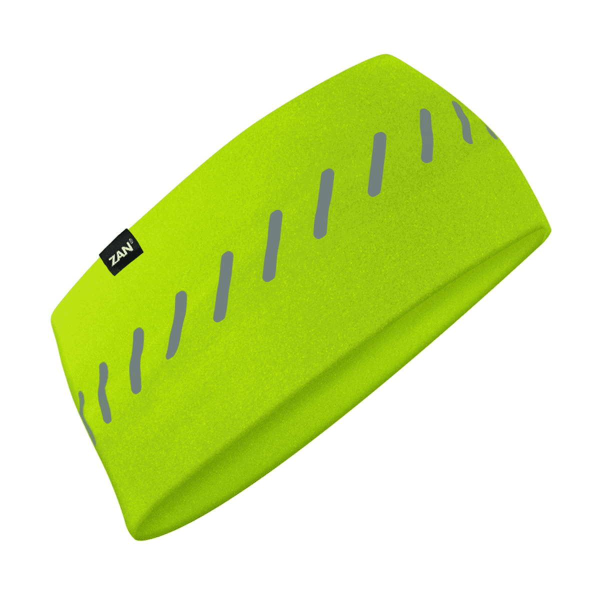 Zan Headgear Headband SportFlex Series - Hi-Viz Lime