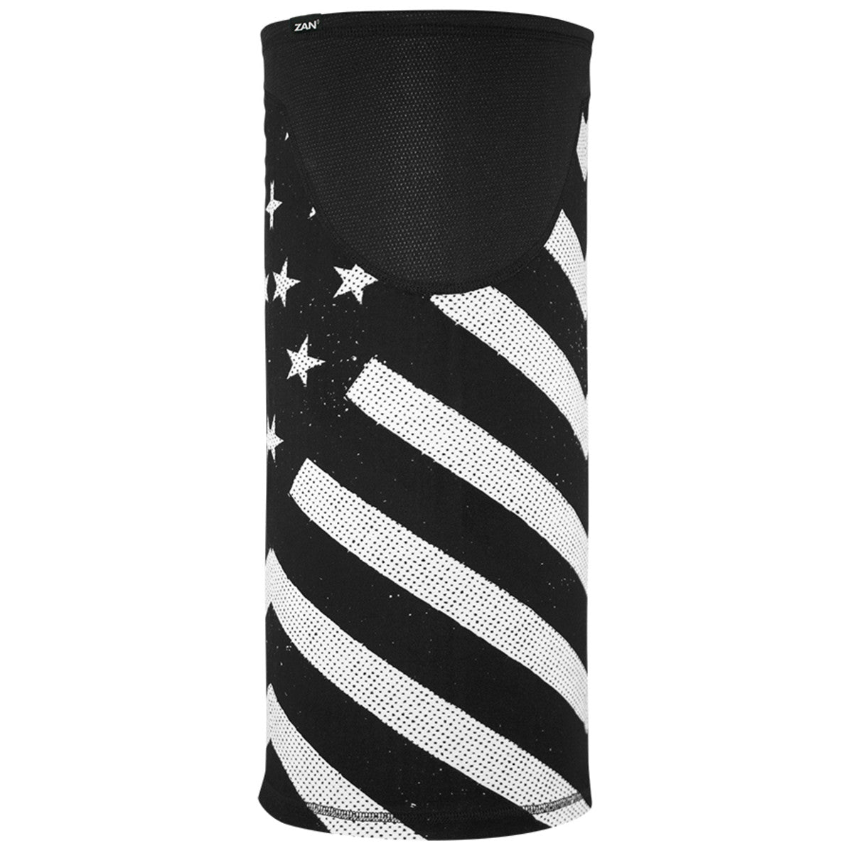 Zan Headgear Motley Tube® SportFlex® Series - Black and White Flag
