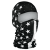 Zan Headgear Balaclava - Black and White Flag, Polyester
