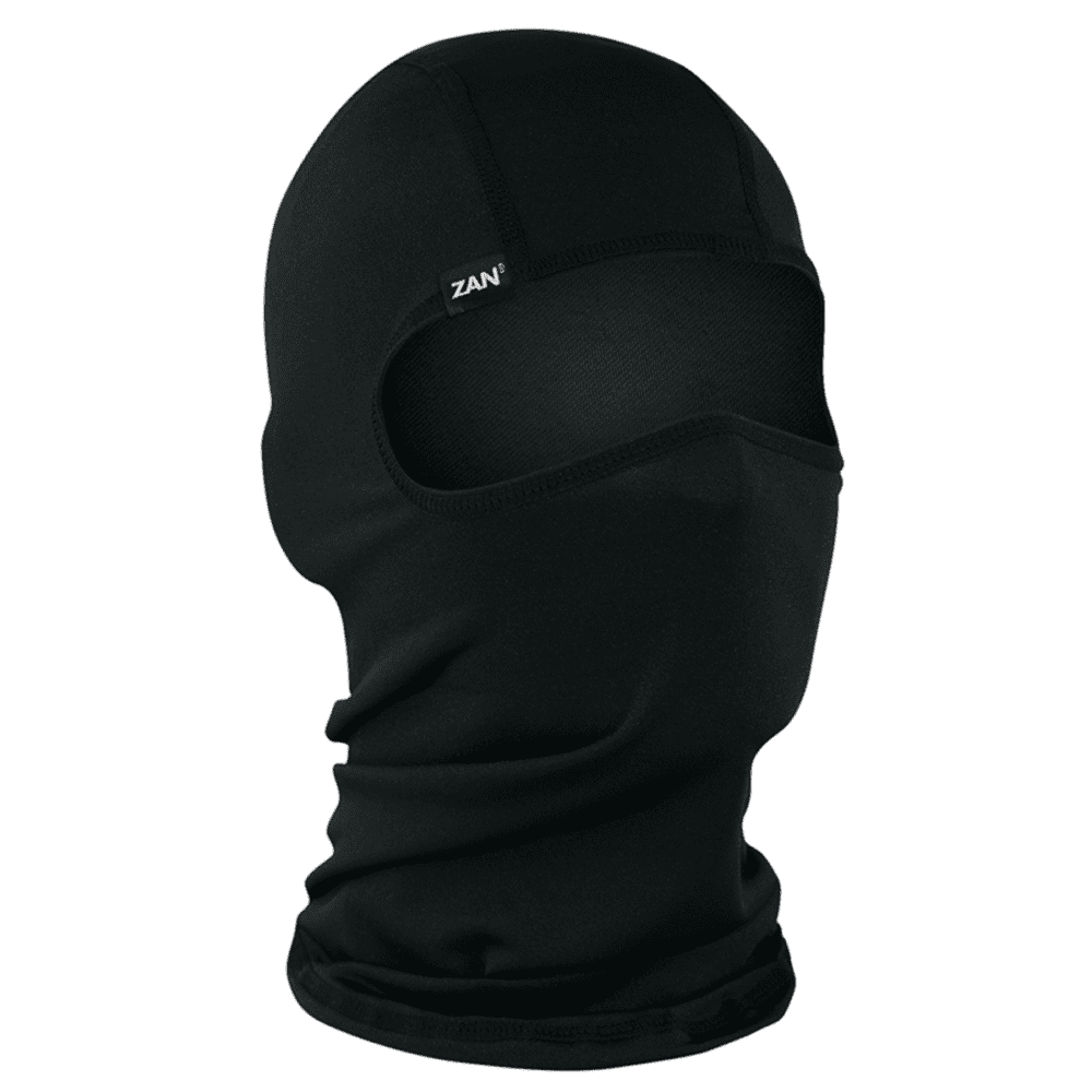 Zan Headgear Balaclava - Black, Polyester