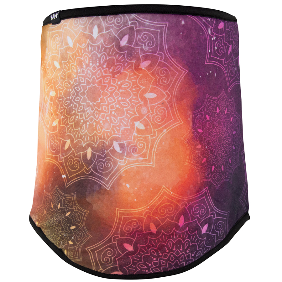 Zan Headgear Neck Gaiter SportFlex® or Fleece - Starry Mandala, SportFlex