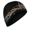 Zan Headgear SportFlex® Helmet Liner/Beanie Skull Cap - Pinstripe Flame, SportFlex