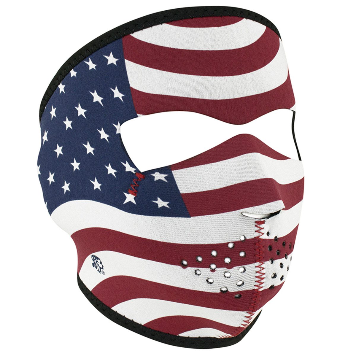 Zan Headgear Neoprene Full Face Mask - Stars & Stripes