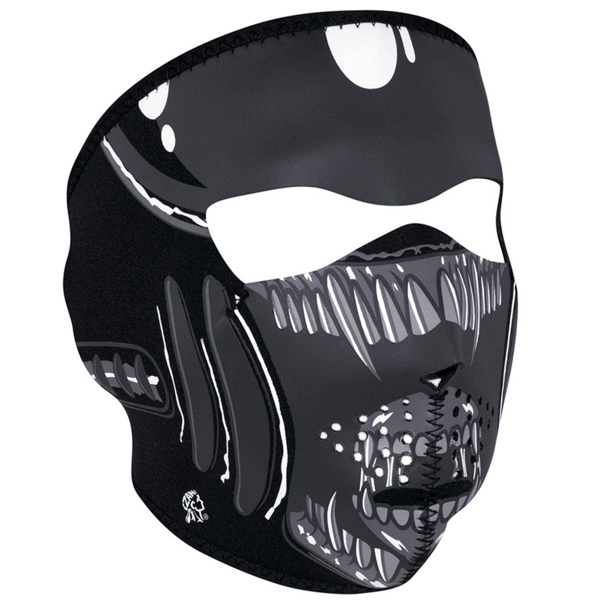 Zan Headgear Neoprene Full Face Mask - Alien