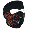 Zan Headgear Neoprene Full Face Mask - Orange Flame