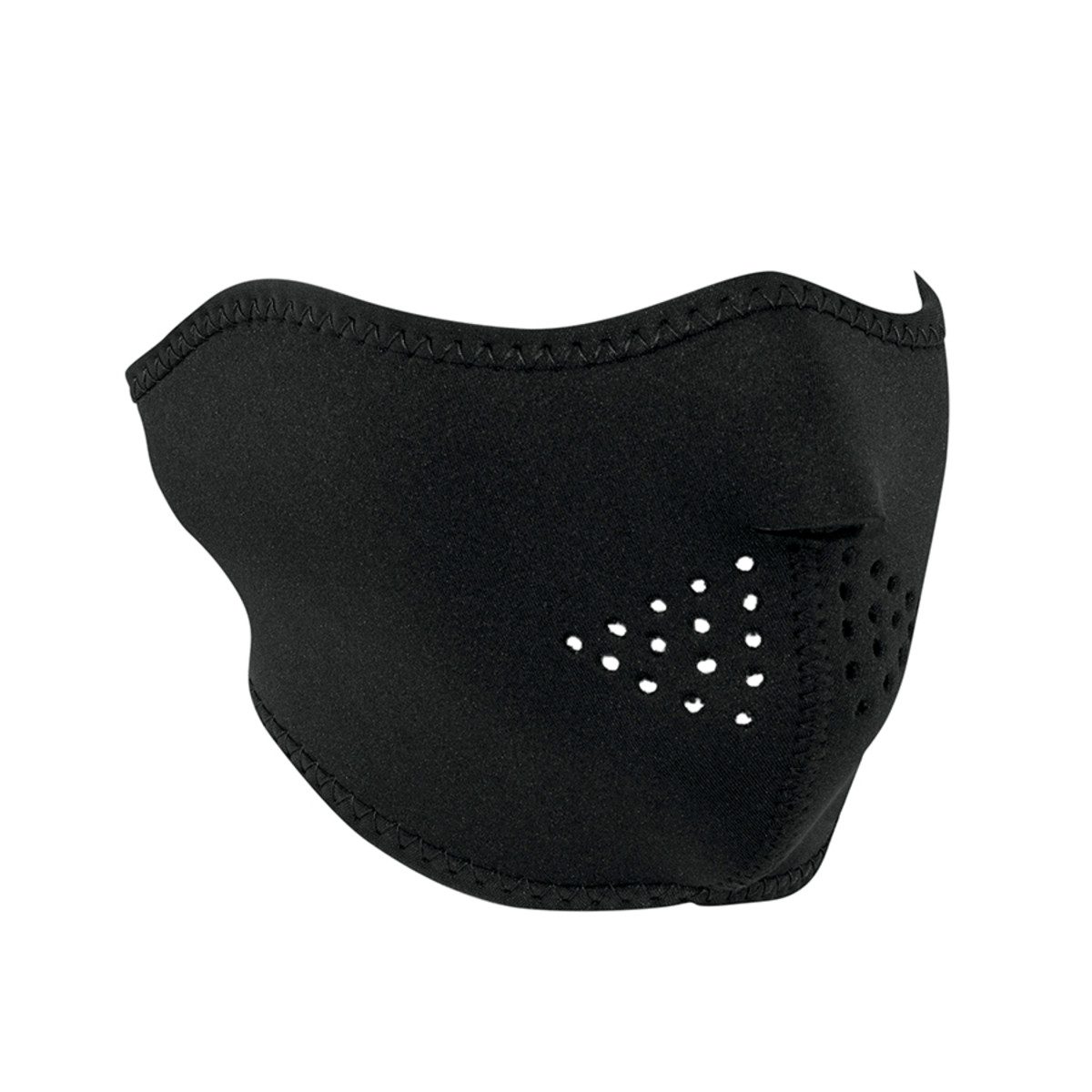 Zan Headgear Neoprene Half-Face Mask - Black