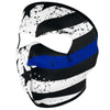 Zan Headgear Neoprene Full Face Mask - Thin Blue Line