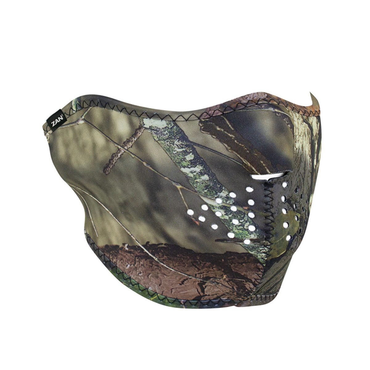 Zan Headgear Neoprene Half-Face Mask - Mossy Oak Break-Up Country